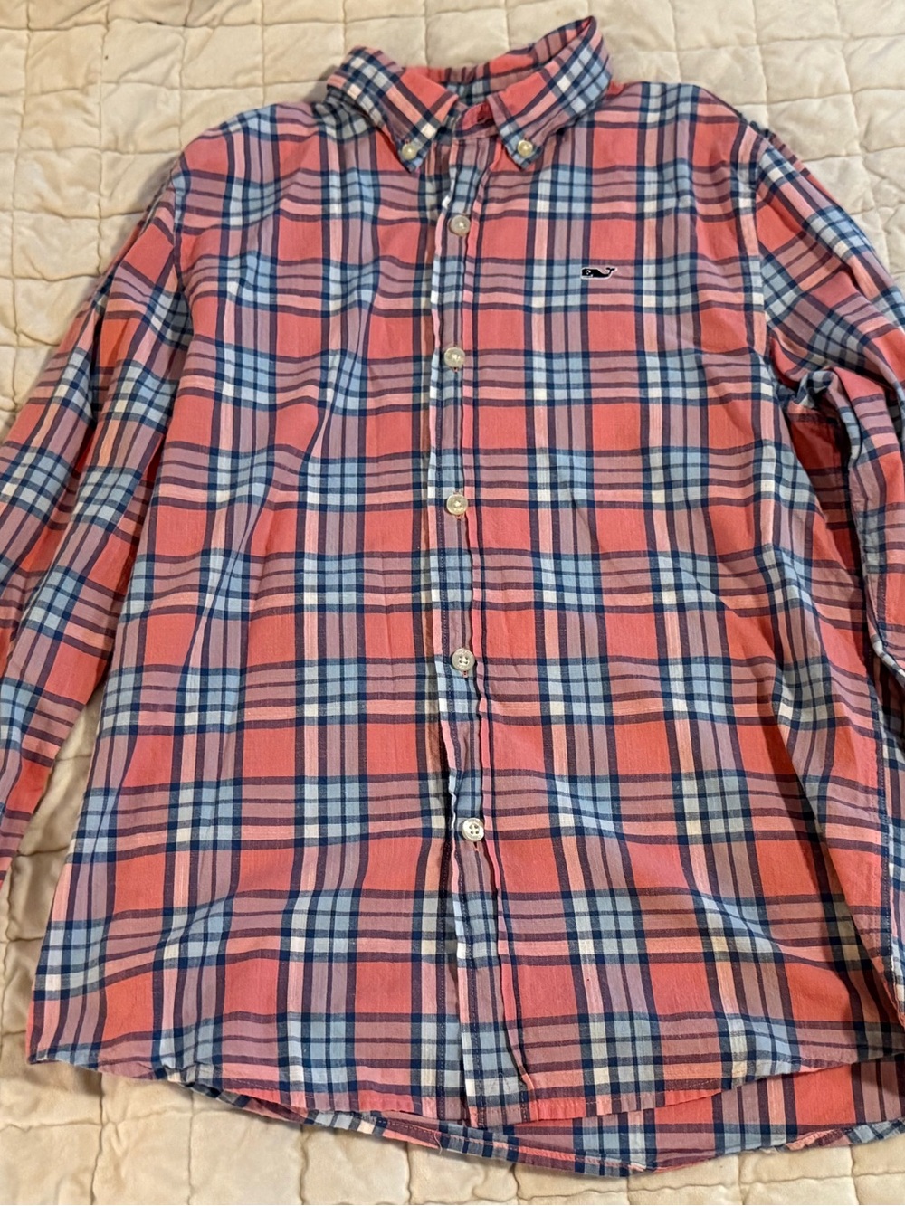 Vineyard Vines Boys Plaid Button-Down Shirt